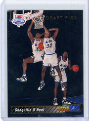 Shaquille O'Neal 1992-93 Upper Deck #1 NBA Draft Pick