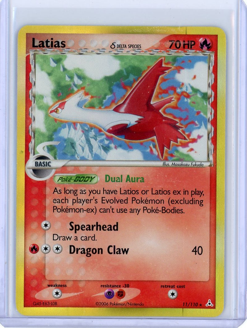 Latias 2006 Pokemon Delta Species rare holo 11/110