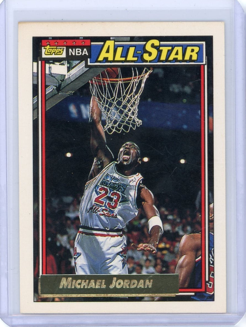 Michael Jordan 1992 Topps Gold All-Star 