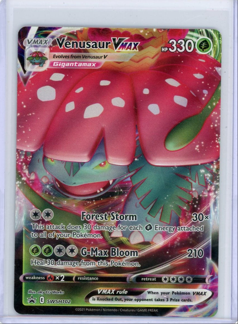 Venusaur Vmax Pokémon Black Star Promo 