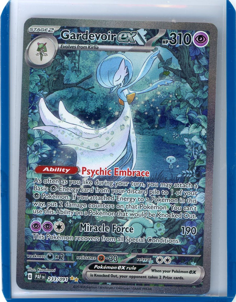 Gardevoir EX 2024 Pokemon rare holo 233/091