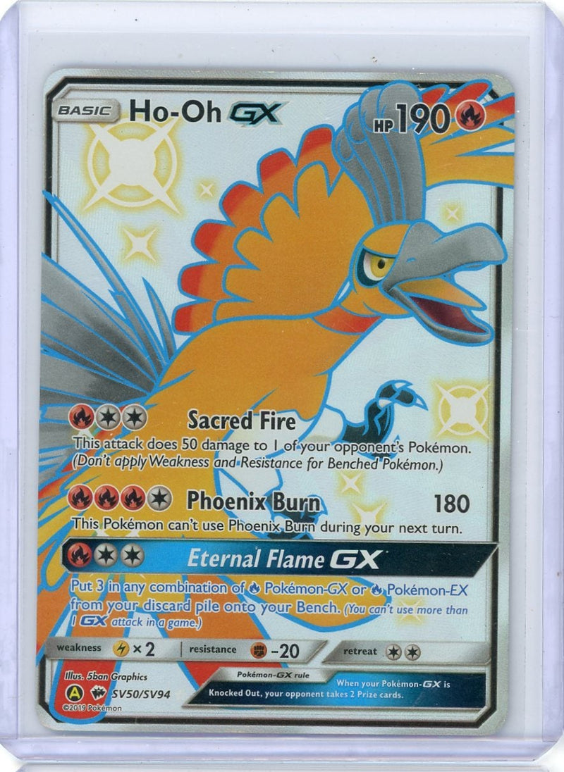 Ho-Oh GX Pokémon Hidden Fates Shiny Full-Art 