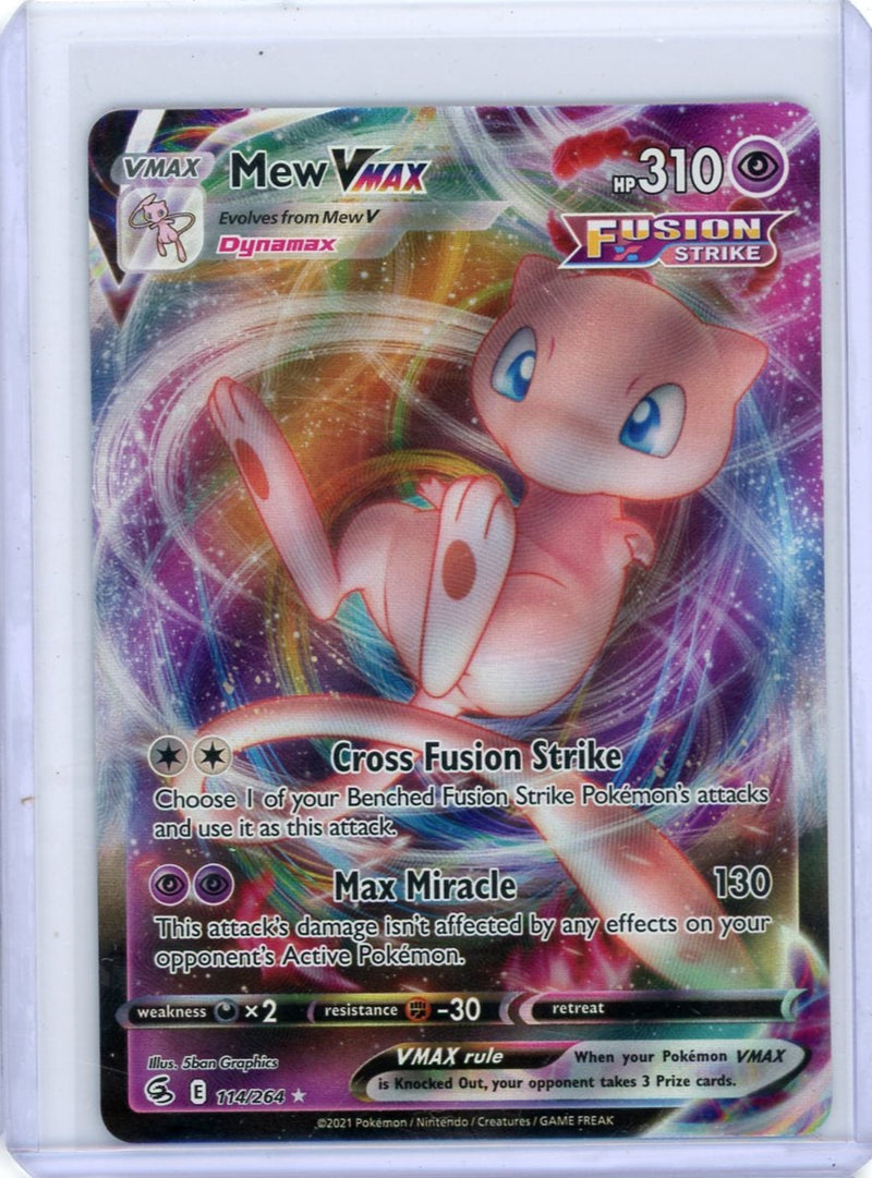 Mew Vmax Pokémon Fusion Strike Ultra-Rare 