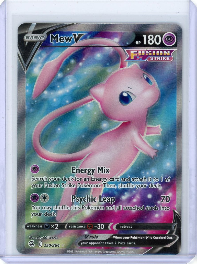 Mew V Pokémon Fusion Strike Full-Art 