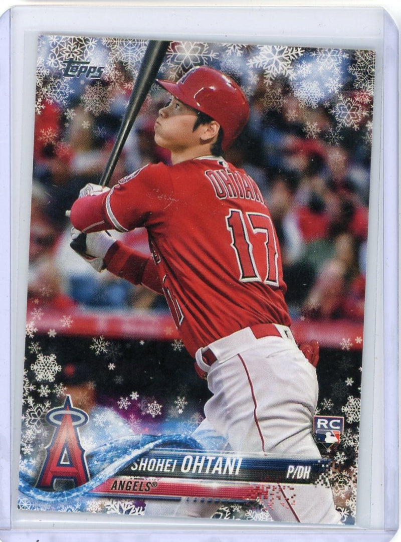 Shohei Ohtani 2018 Topps Holiday Rookie 