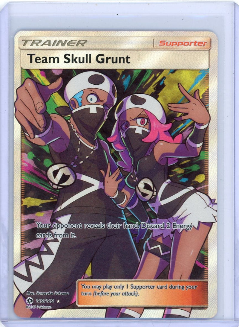 Team Skull Grunt Pokémon Sun & Moon Full-Art 