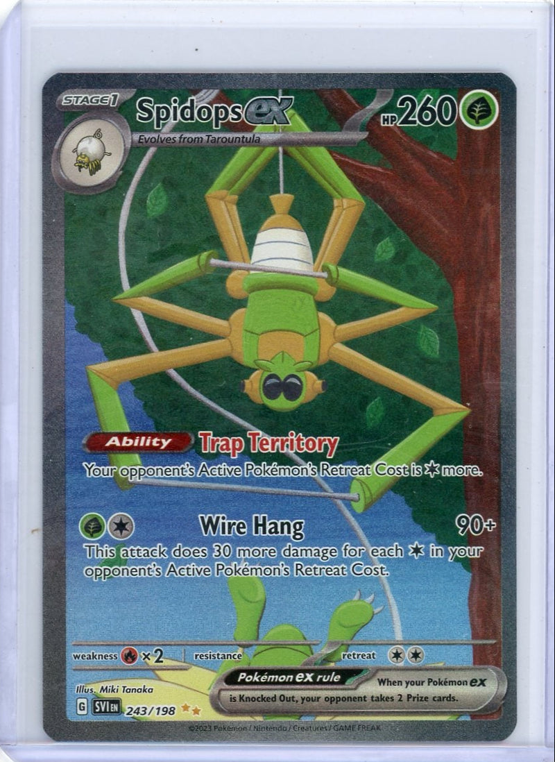 Spidops ex Pokémon Scarlet & Violet Special Illustration rare 