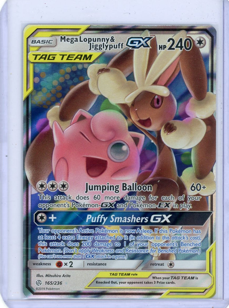 Mega Lopunny & Jigglypuff Pokémon Cosmic Eclipse Tag Team 