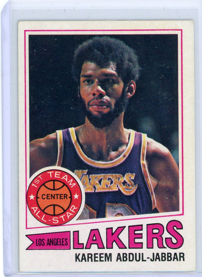 Kareem Abdul-Jabbar 1978 Topps 1st Team All-Star