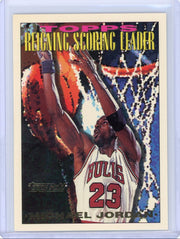 Michael Jordan 1994 Topps Gold Reigning Scoring Leader