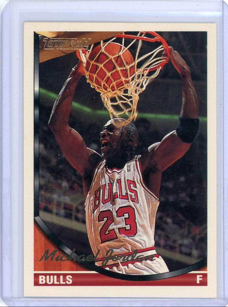 Michael Jordan 1993 Topps Gold 