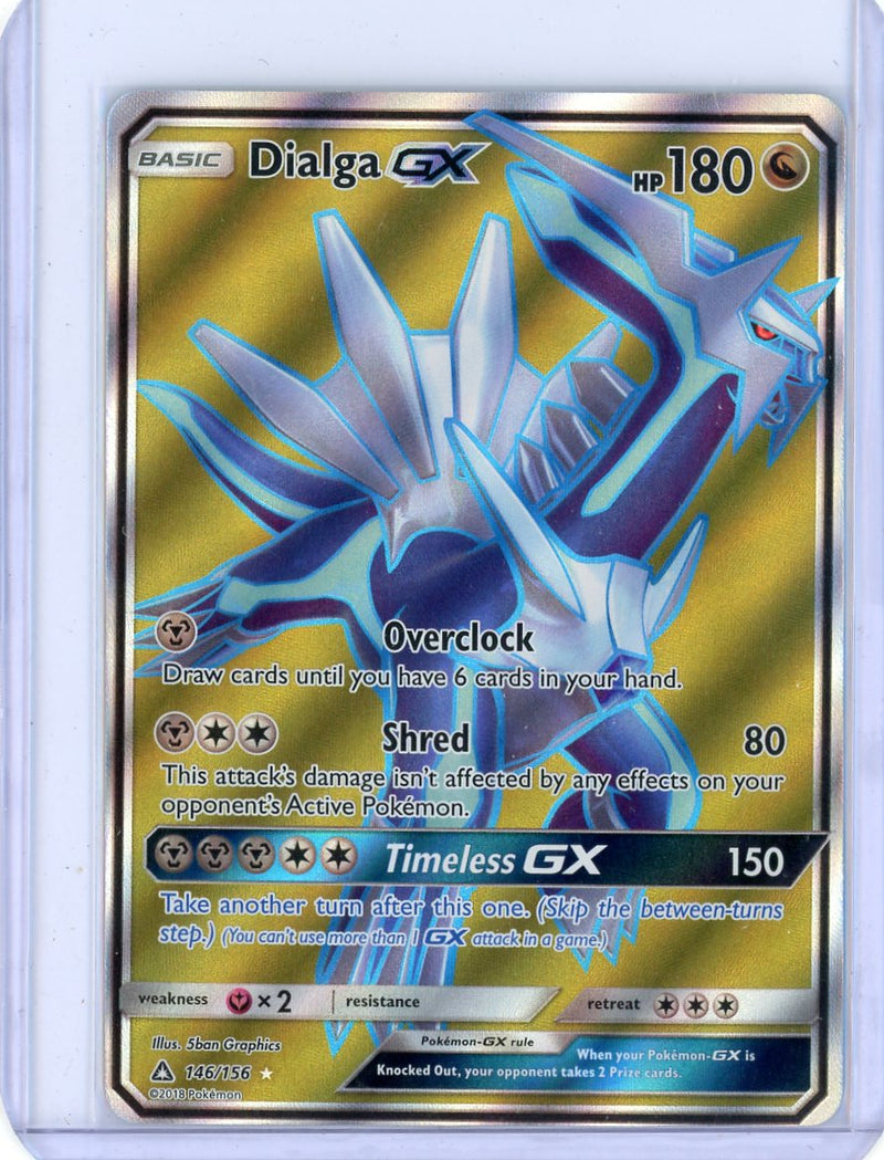 Dialga GX 2018 Pokémon rare holo 146/156