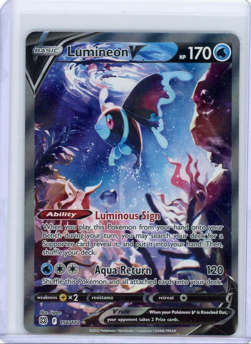 Lumineon V Pokémon Brilliant Stars Alternate Full-Art #156/172