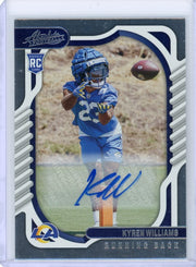 Kyren Williams 2022 Panini Absolute Rookie Autograph