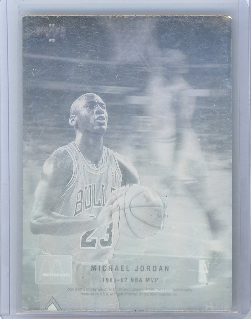 Michael Jordan 1992 Upper Deck McDonald&