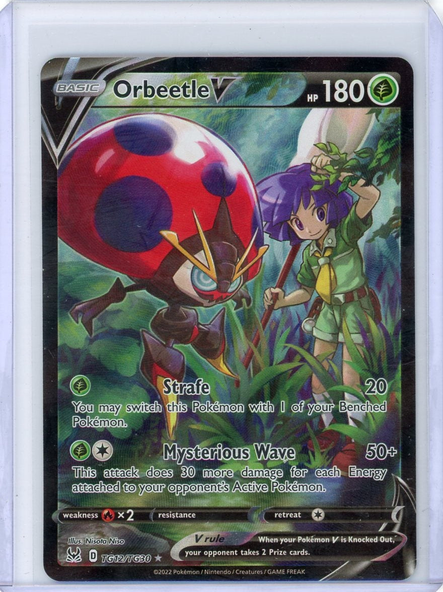 Orbeetle V Pokémon Lost Origin Trainer Gallery #TG12/TG30