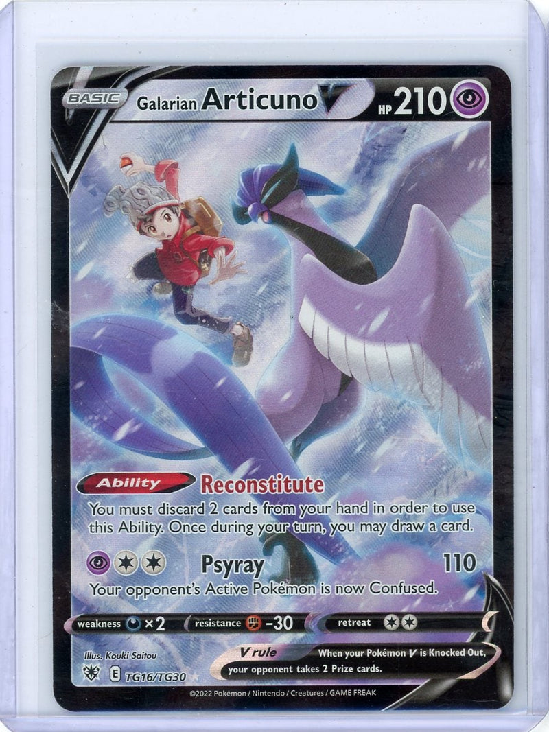 Galarian Articuno V Pokémon Astral Radiance Trainer Gallery 
