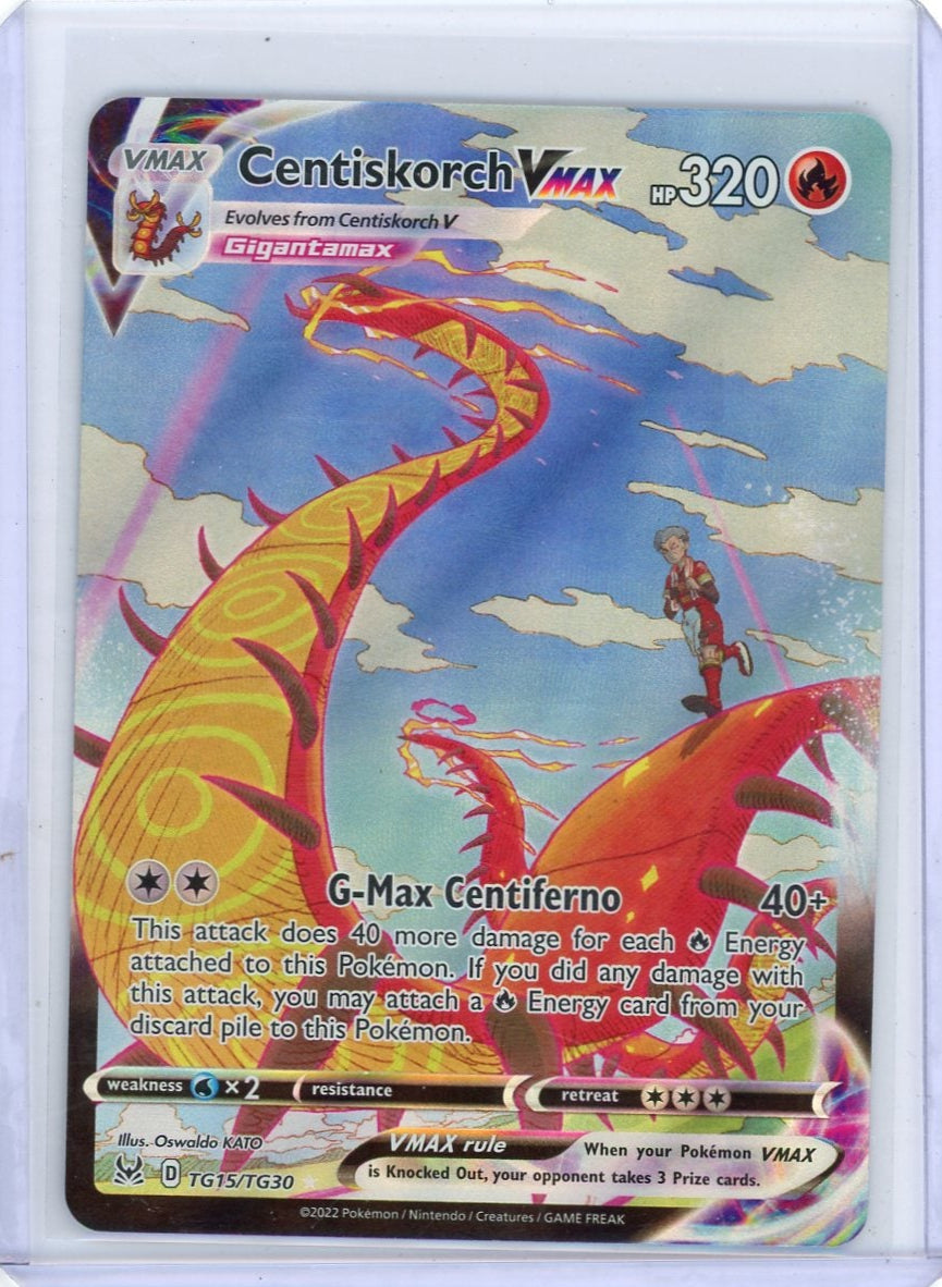 Centiskorch Vmax Pokémon Lost Origin Trainer Gallery #TG15/TG30
