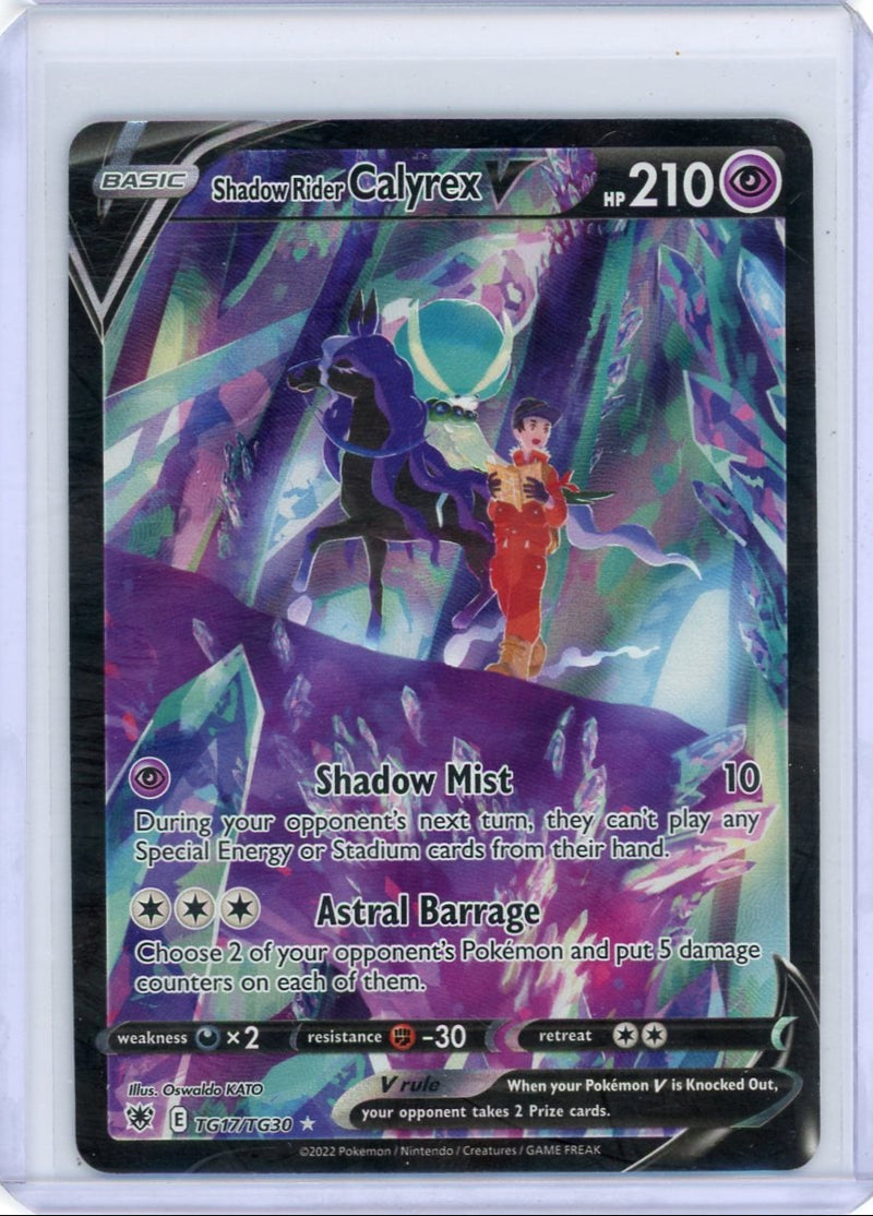 Shadow Rider Calyrex V Pokémon Astral Radiance Trainer Gallery 