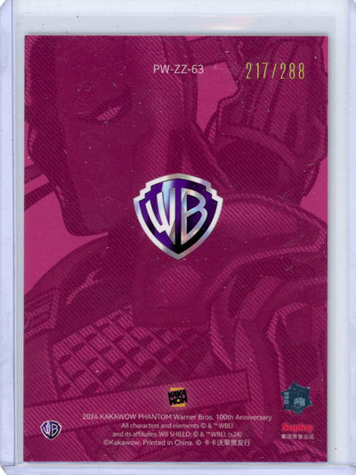 Deathstroke 2024 Kakawow Phantom Warner Brothers 100th Anniversary Magazine Card #'d 217/288