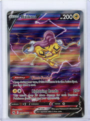 Raikou V Pokémon Crown Zenith Galarian Gallery #GG41/GG70