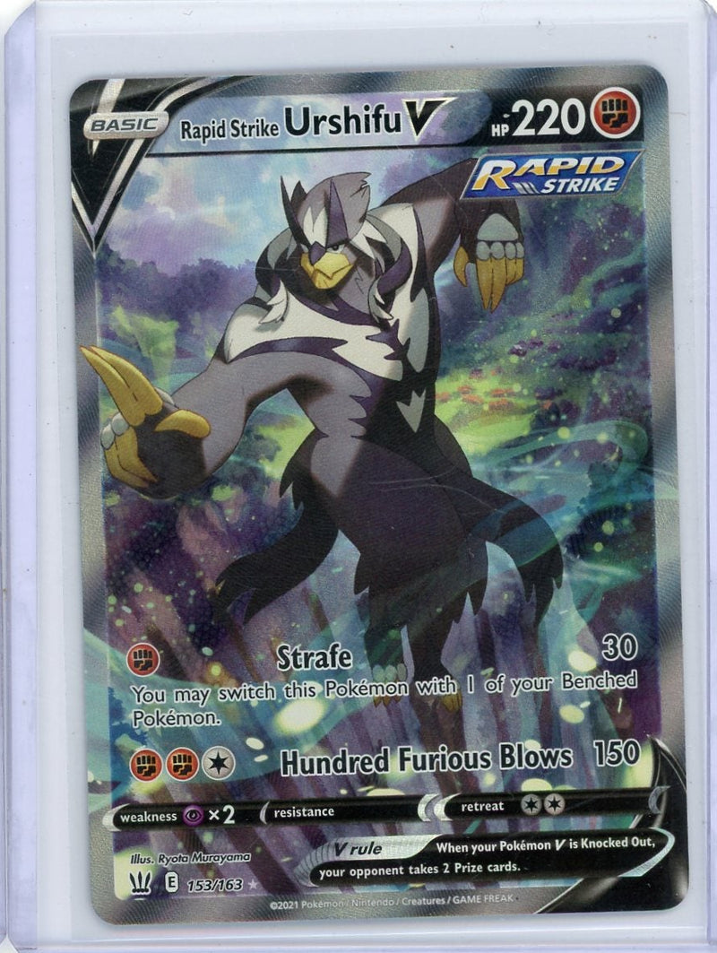 Rapid Strike Urshifu V Pokémon Battle Styles Alternate Full-Art 