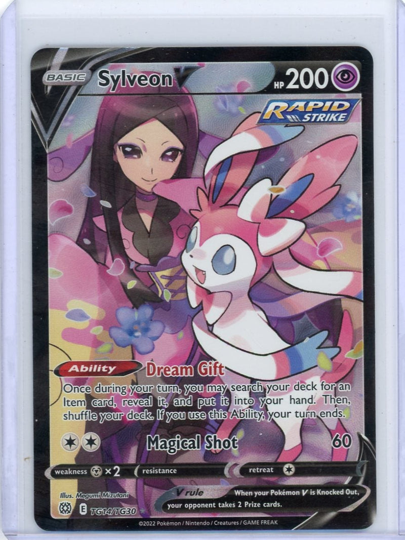 Sylveon V Pokémon Brilliant Stars Trainer Gallery Full-Art 