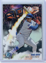 Juan Soto 2025 Bowman Chrome Adios!
