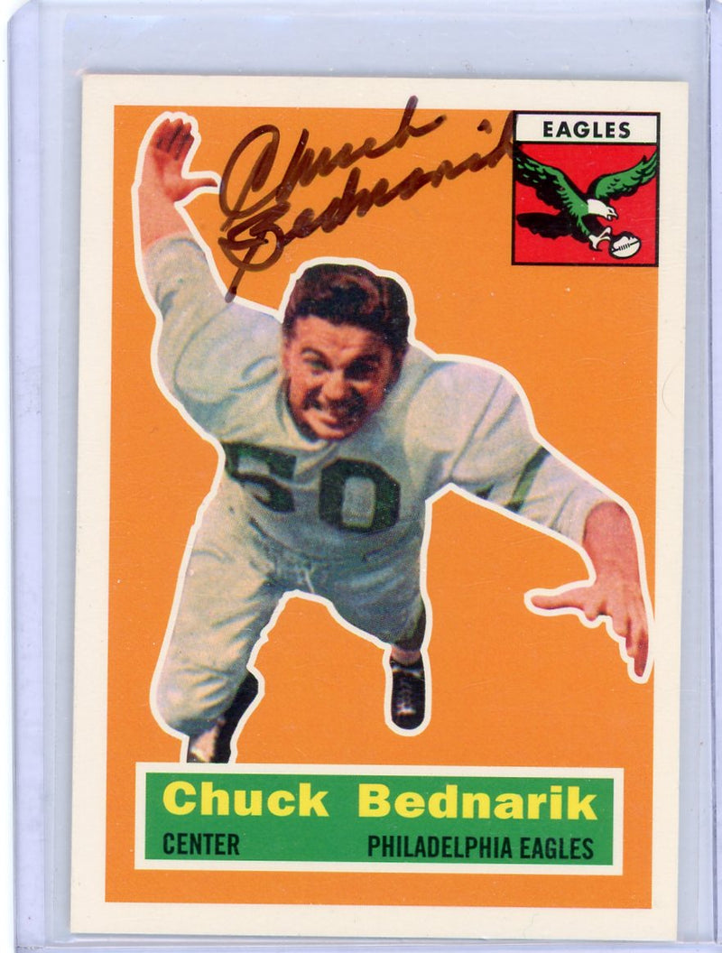 Chuck Bednarik 2001 Topps &