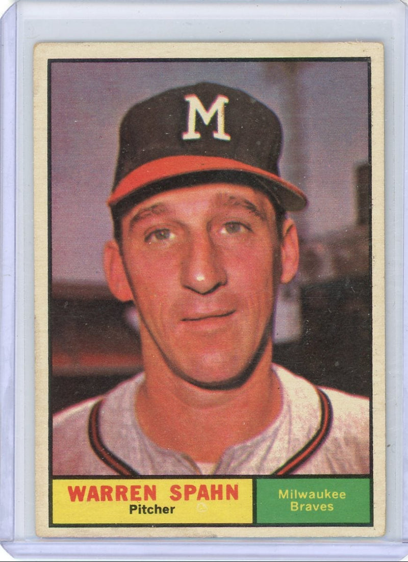 Warren Spahn 1961 Topps 