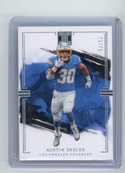Austin Ekeler 2023 Panini Impeccable #'d 71/75