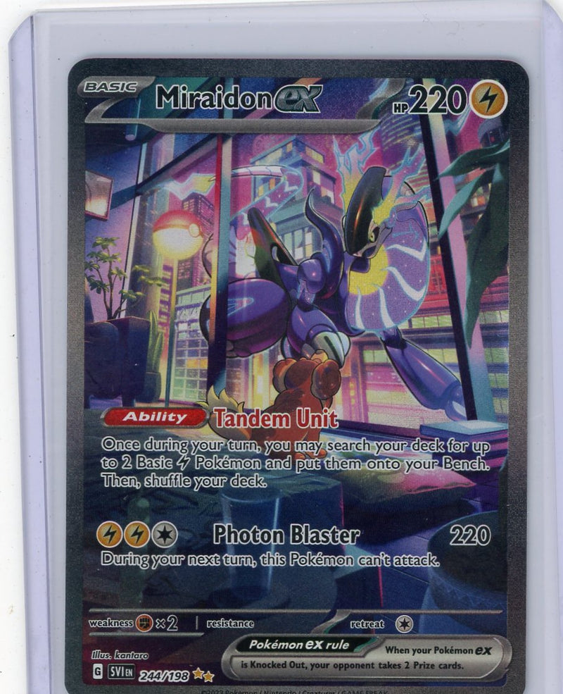 Miraidon ex Pokémon Scarlet & Violet Special Illustration Rare 