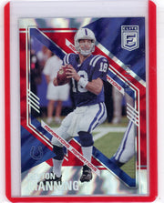 Peyton Manning 2021 Panini Donruss Elite RWB holo #'d 025/499