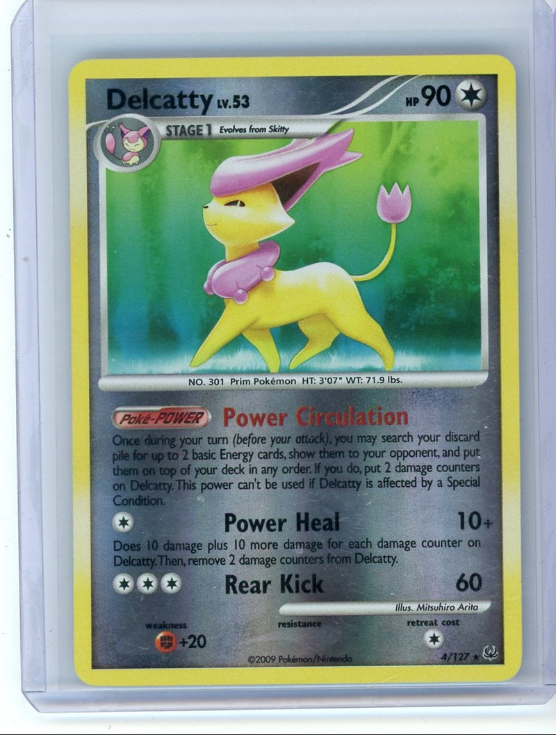 Delcatty Lv. 53 Pokémon Platinum Reverse Holo 