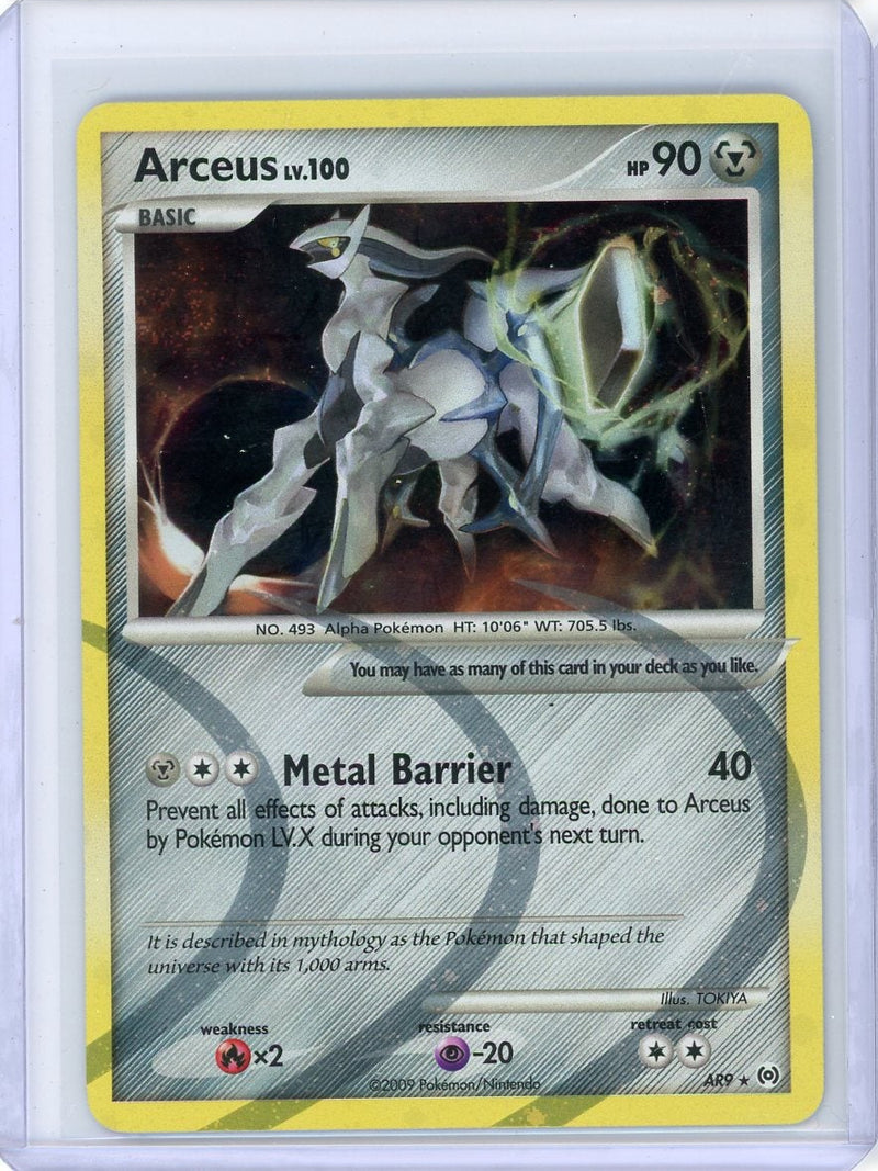 Arceus Lv. 100 Pokémon Arceus Steel Holo 
