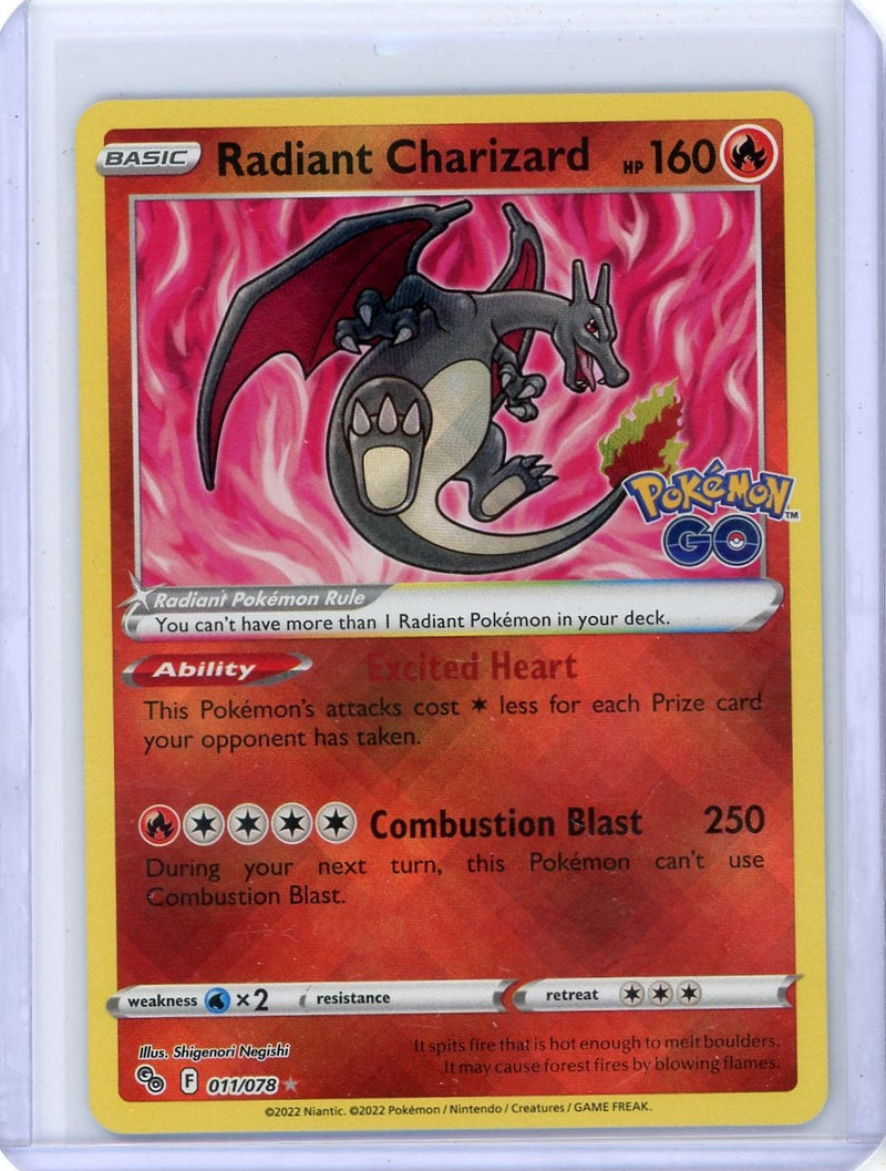 Radiant Charizard Pokémon Go 