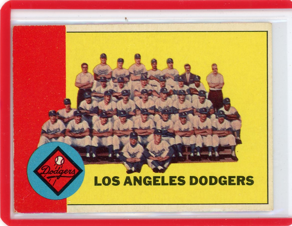 Los Angeles Dodgers 1963 Topps #337