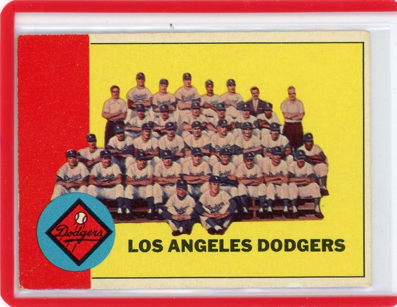 Los Angeles Dodgers 1963 Topps 