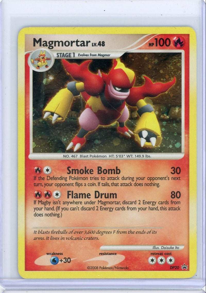 Magmortar Lv. 48 Pokémon Diamond & Pearl Black Star Promo 