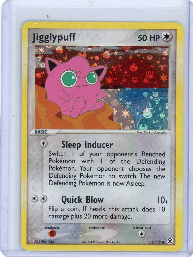 Jigglypuff 2004 Pokemon holo 65/112