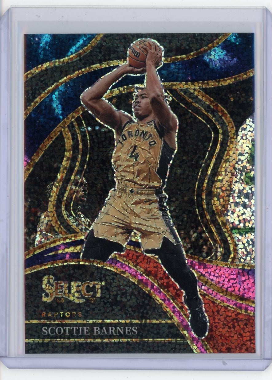 Scottie Barnes 2023-24 Panini Select Cosmic prizm #254