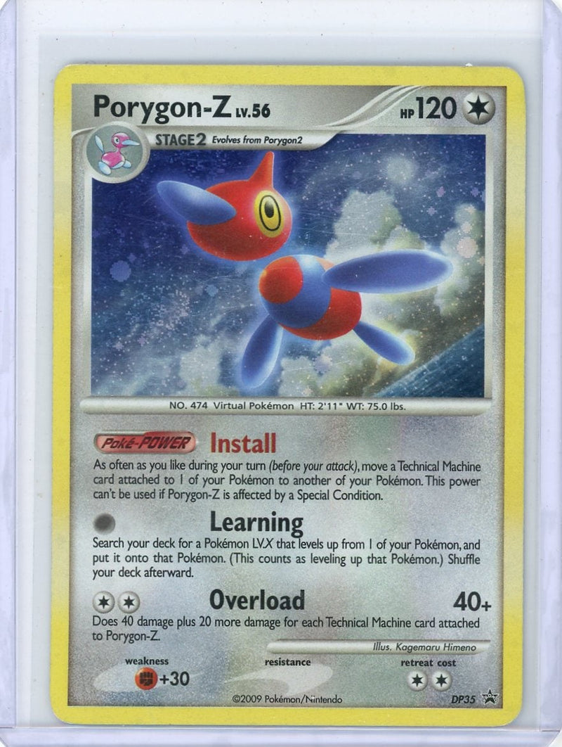 Porygon-Z Lv. 56 Pokémon Diamond & Pearl Black Star Promo 