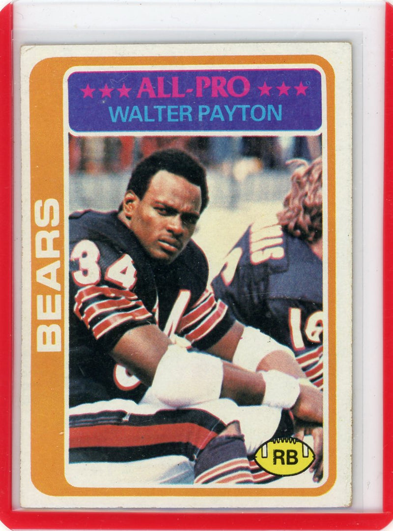 Walter Payton 1978 Topps All-Pro 