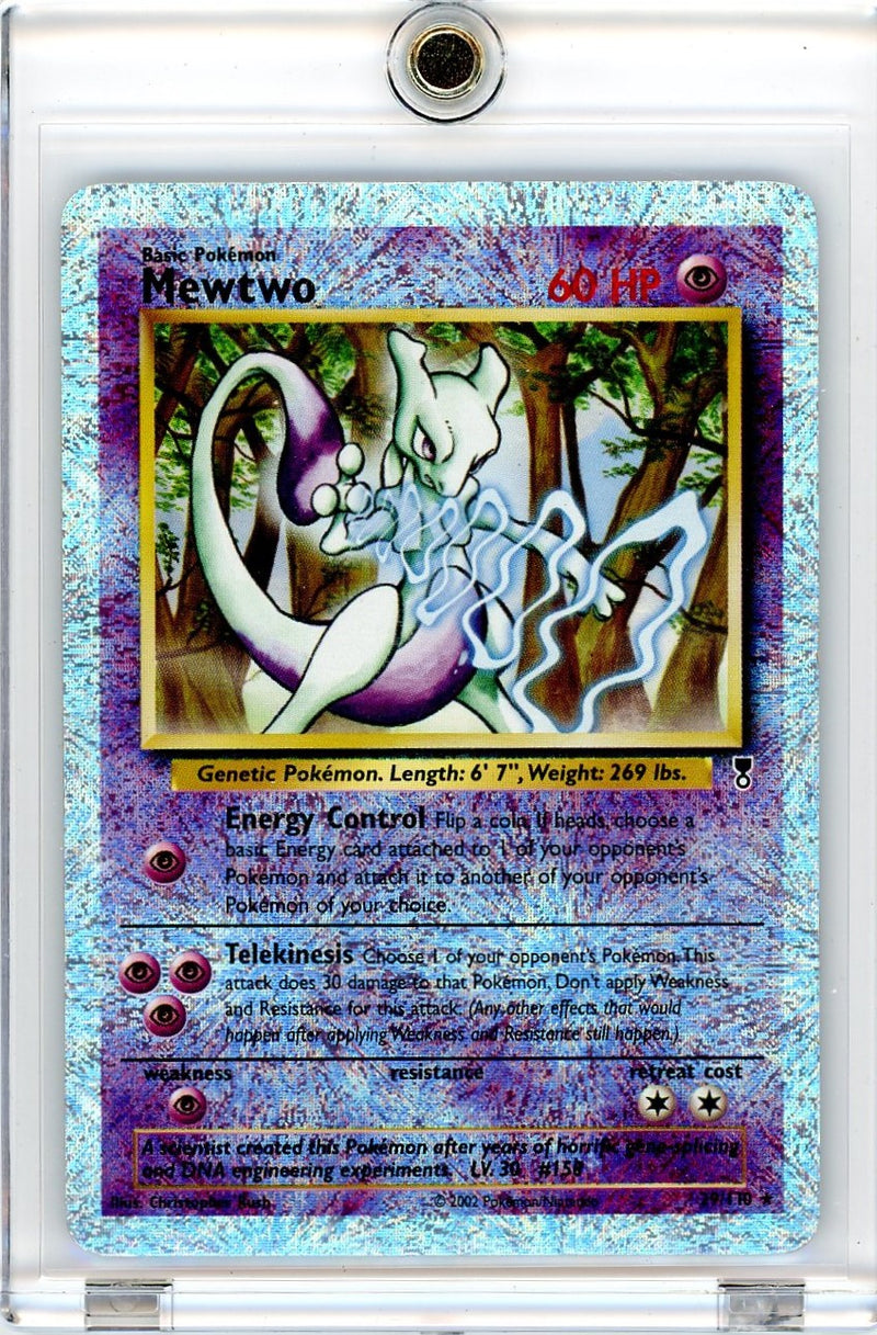 Mewtwo 2002 Pokémon Legendary Collection 29/110 Reverse Foil Holo