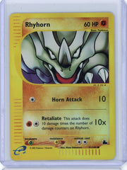 Rhyhorn 2003 Pokemon Skyridge reverse holo #91/144 MP