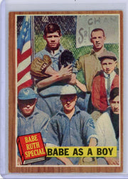 Babe Ruth (Babe as a Boy) 1962 Topps #135