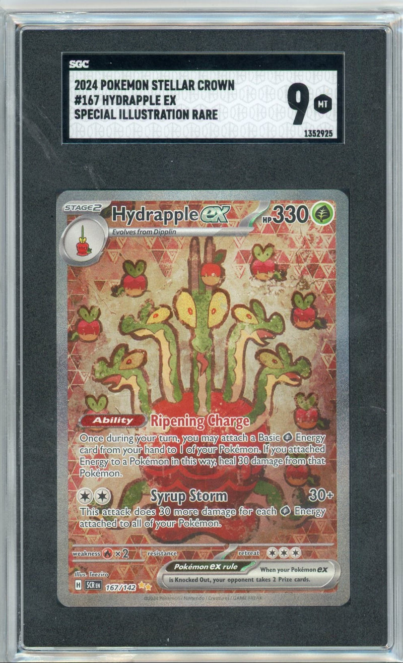 Hydrapple ex Pokémon Stellar Crown Special Illustration Rare 