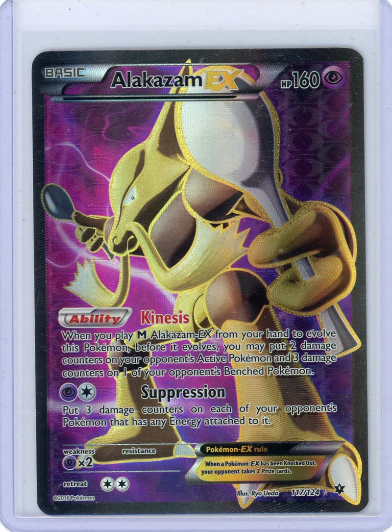 Alakazam EX Pokémon XY Fates Collide Full Art 