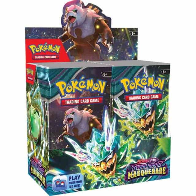 Pokemon Scarlet & Violet Twilight Masquerade Booster 6 Box Case