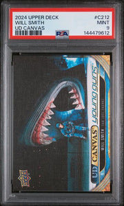 Will Smith 2024 Upper Deck UD Canvas PSA 9